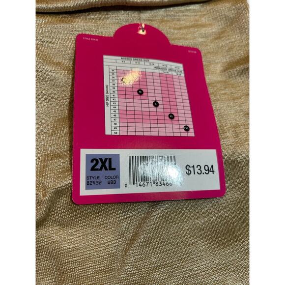 SWEET NOTHINGS BY MAIDENFORM  SEAMLESS HIGHWAIST  SHAPEWEAR NWT WOMENS XXL - Picture 3 of 3